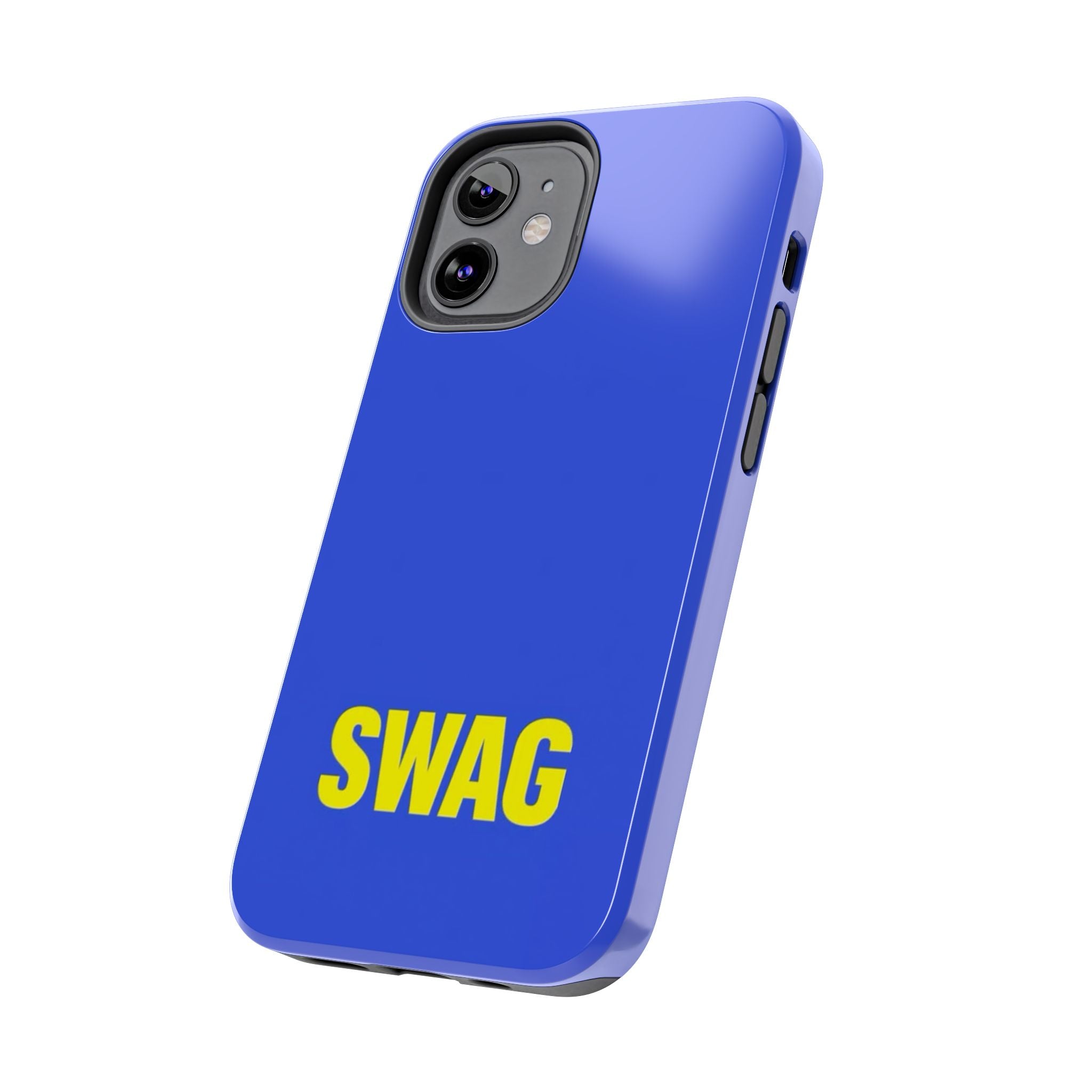 SWAG Blue Tough Phone Case — Bold Protective iPhone Cover