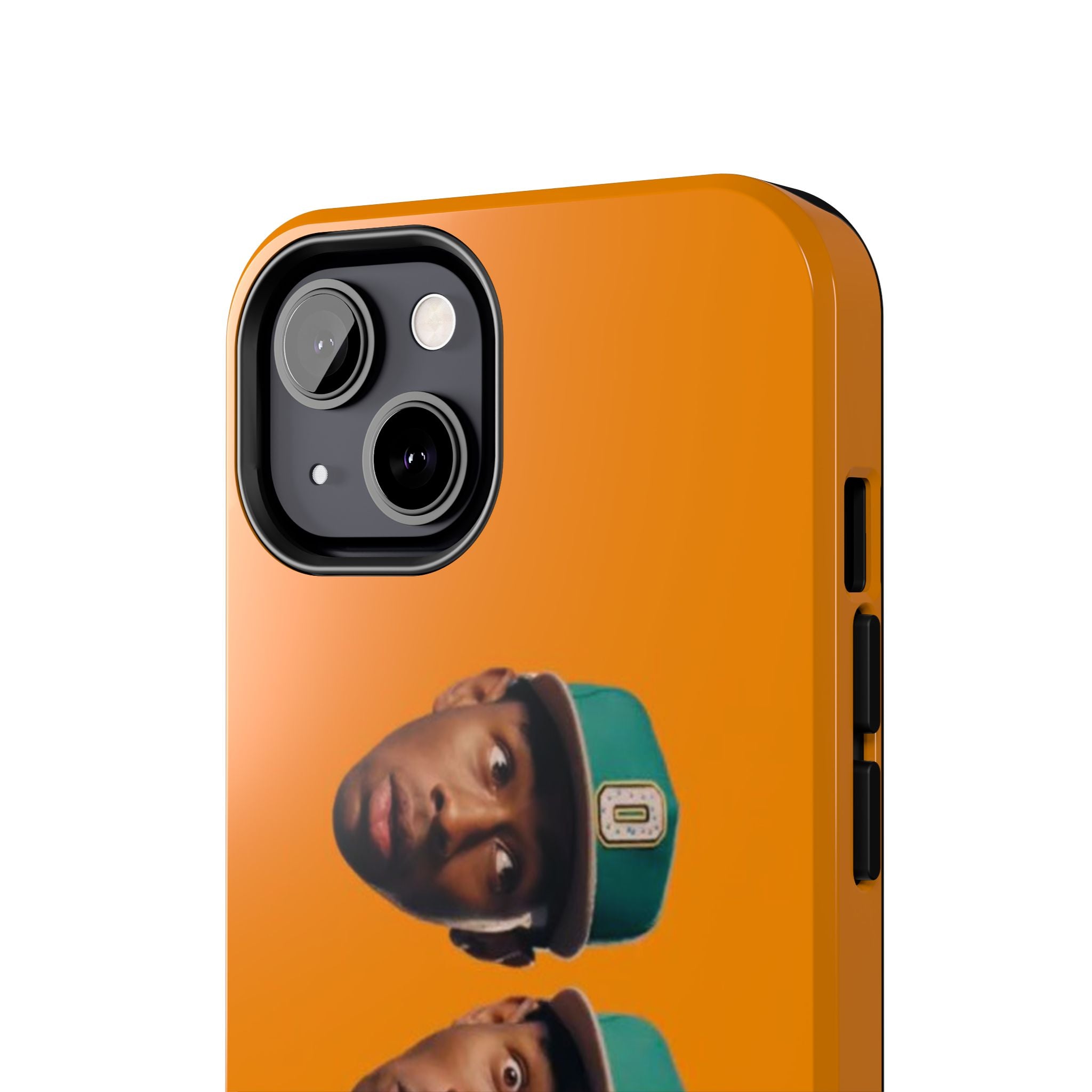Phone Case — TYLER Triple Portrait Pop Art on Orange