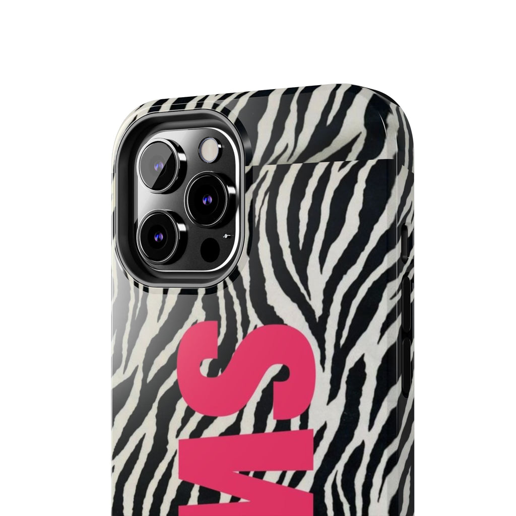 SWAG Zebra Print Phone Case — Tough Protective iPhone Cover