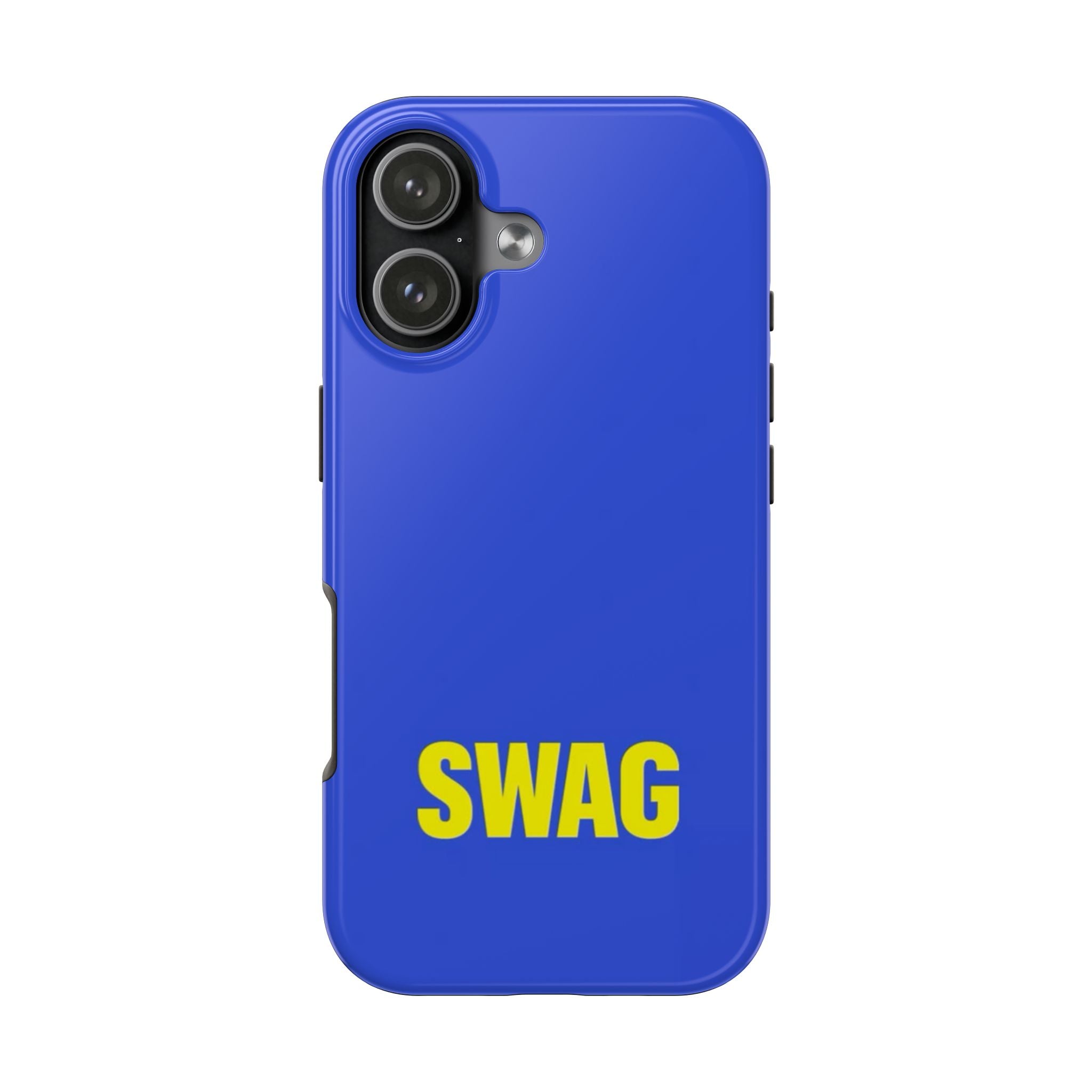SWAG Blue Tough Phone Case — Bold Protective iPhone Cover