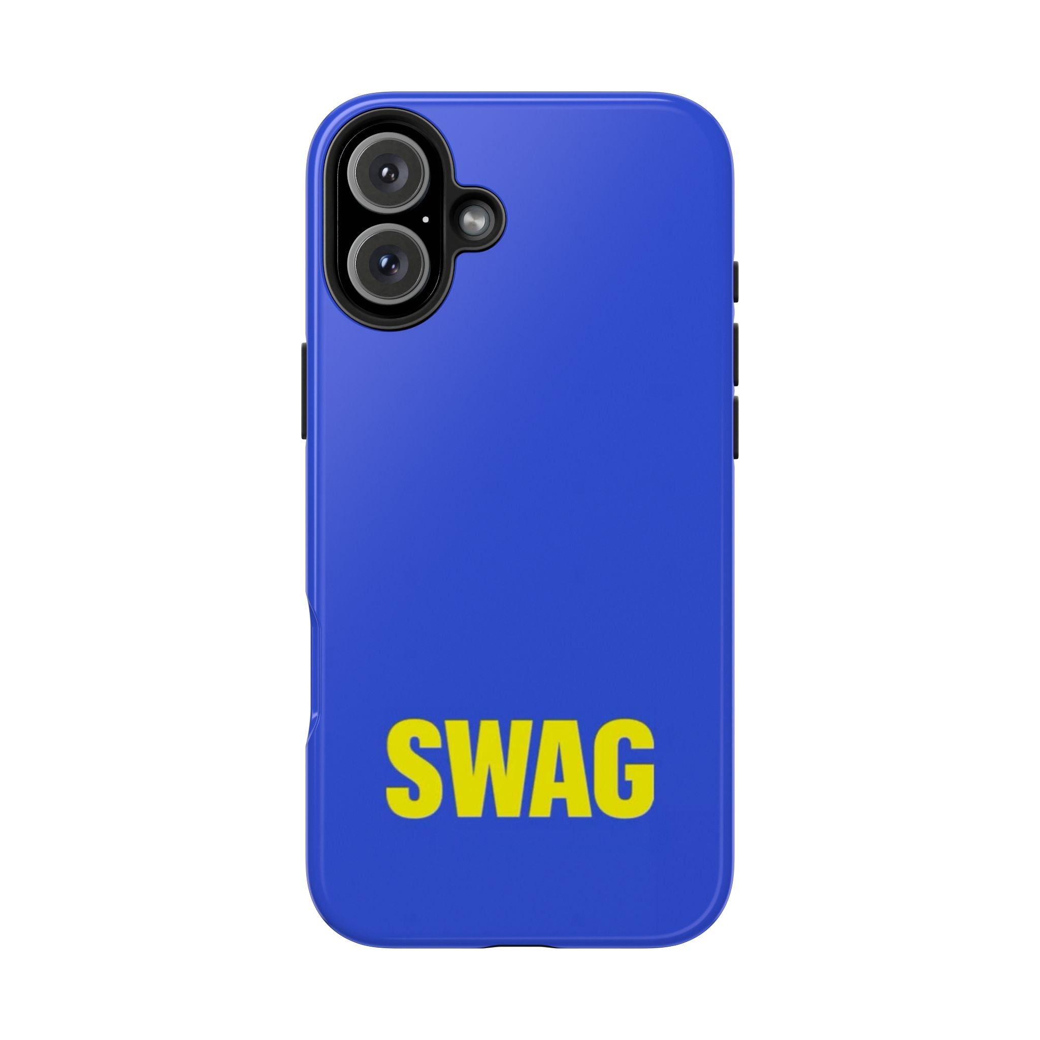 SWAG Blue Tough Phone Case — Bold Protective iPhone Cover
