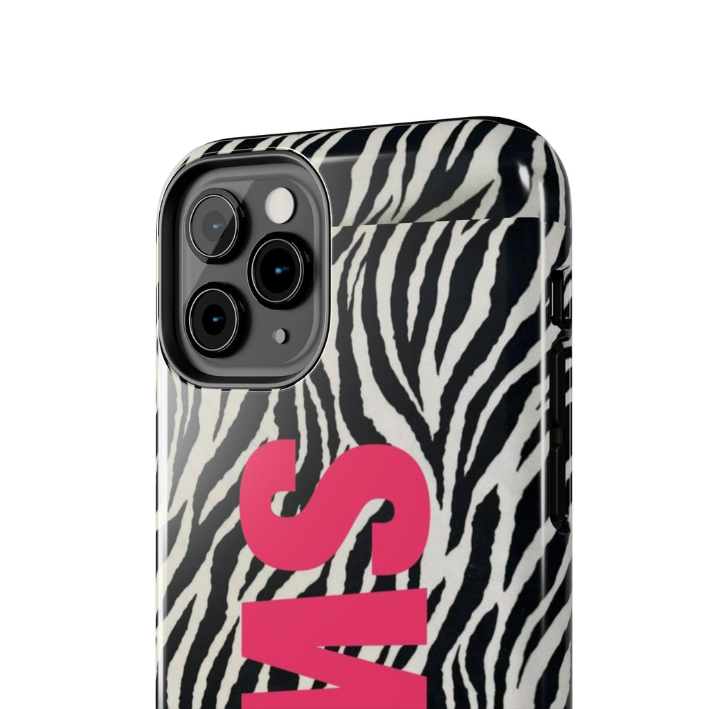 SWAG Zebra Print Phone Case — Tough Protective iPhone Cover