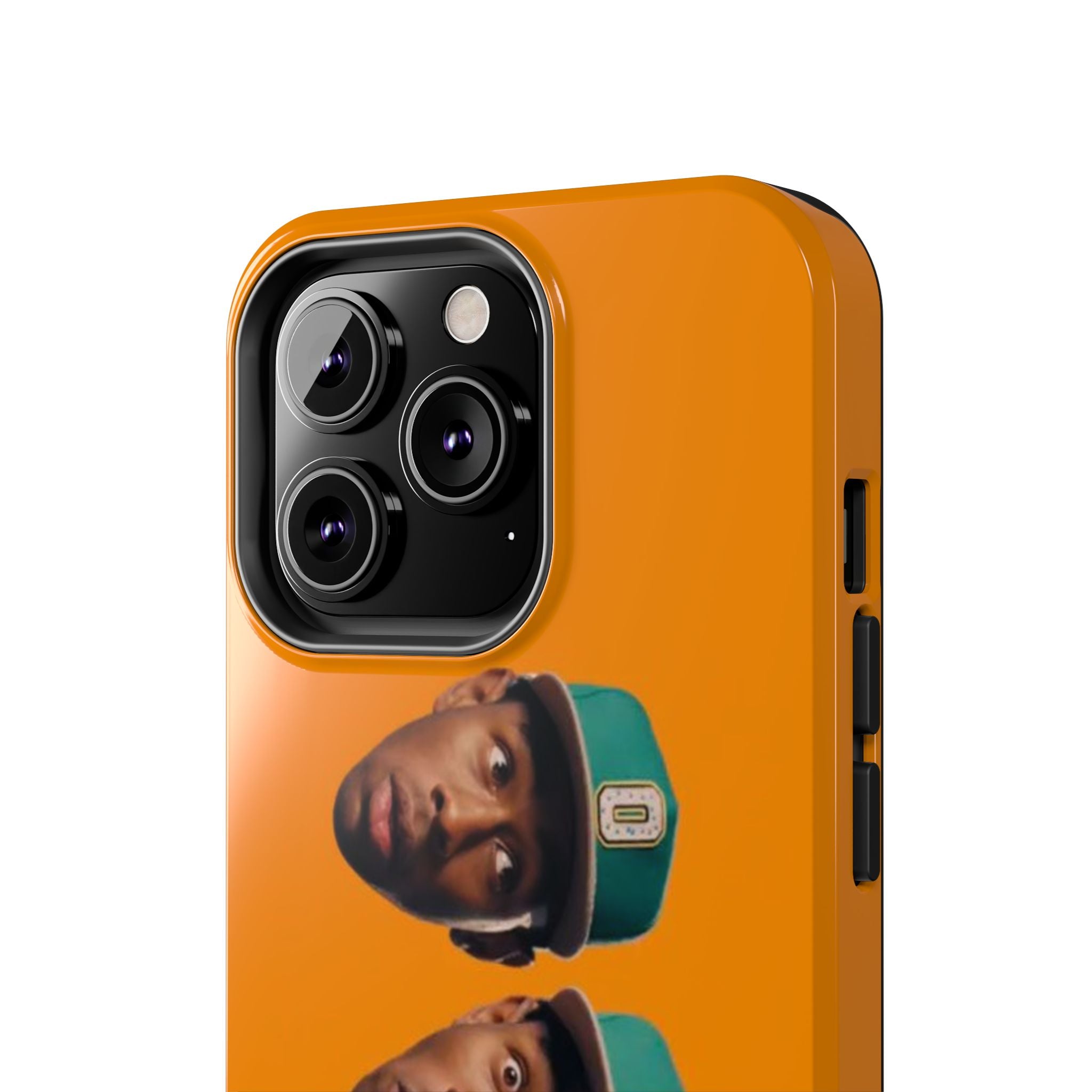 Phone Case — TYLER Triple Portrait Pop Art on Orange