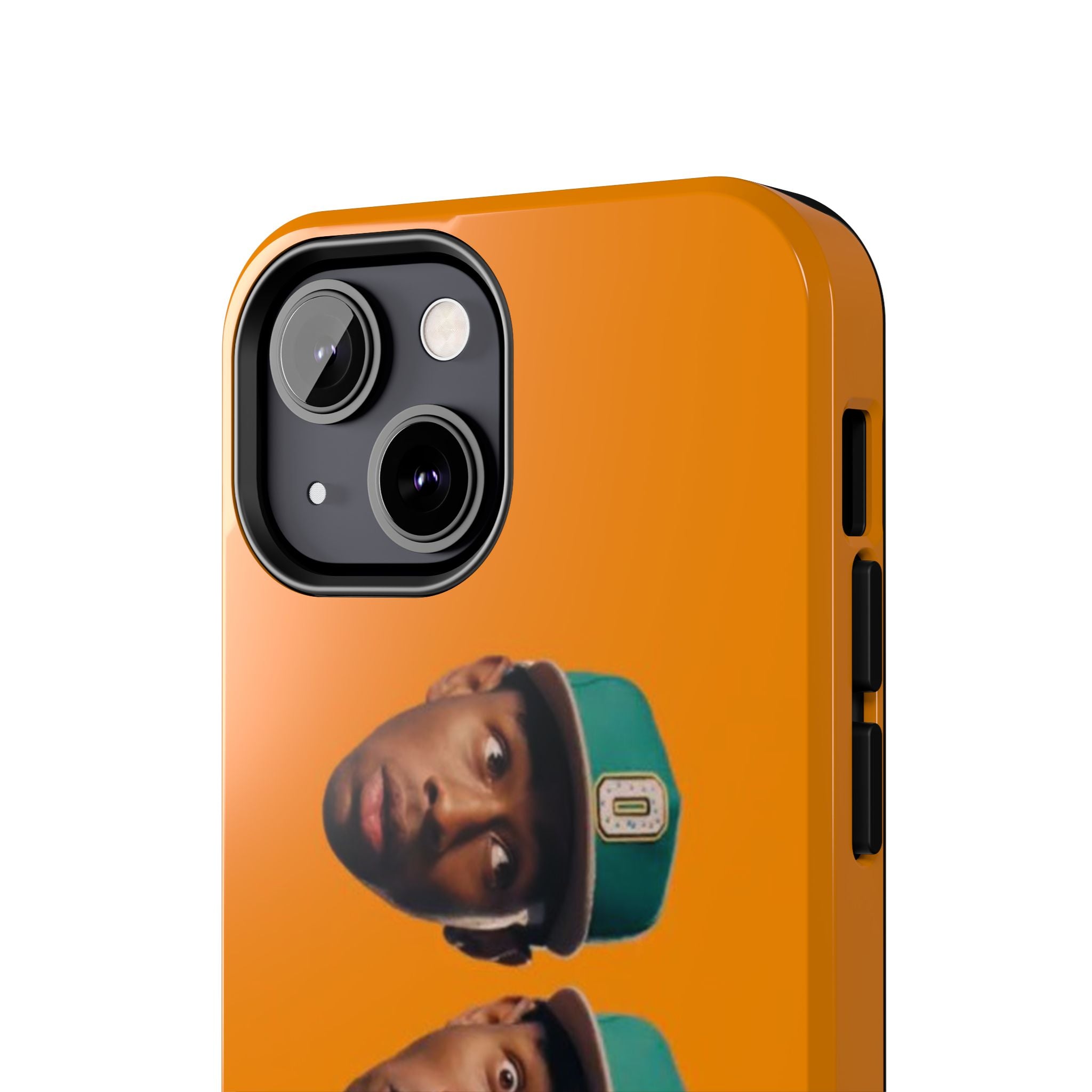 Phone Case — TYLER Triple Portrait Pop Art on Orange