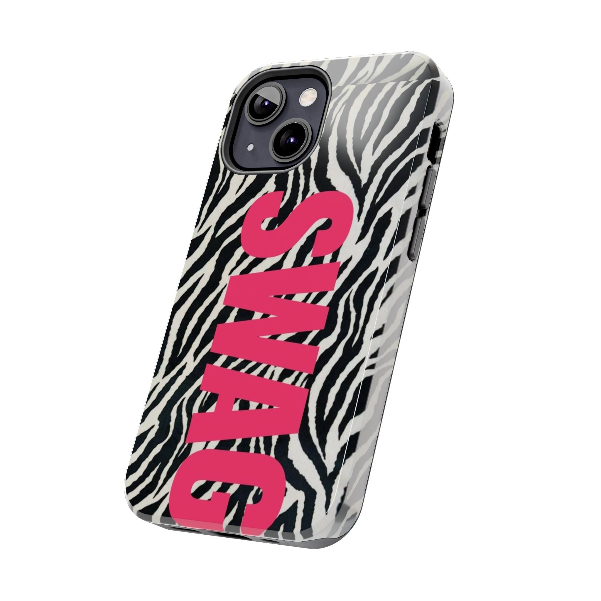SWAG Zebra Print Phone Case — Tough Protective iPhone Cover