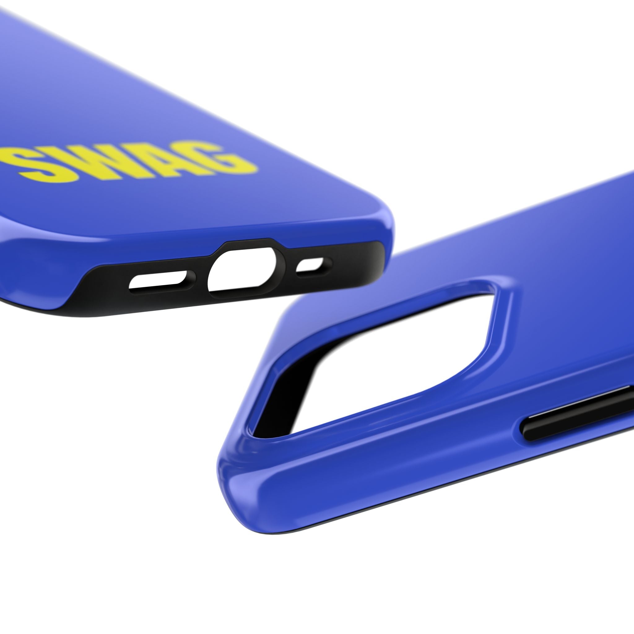 SWAG Blue Tough Phone Case — Bold Protective iPhone Cover