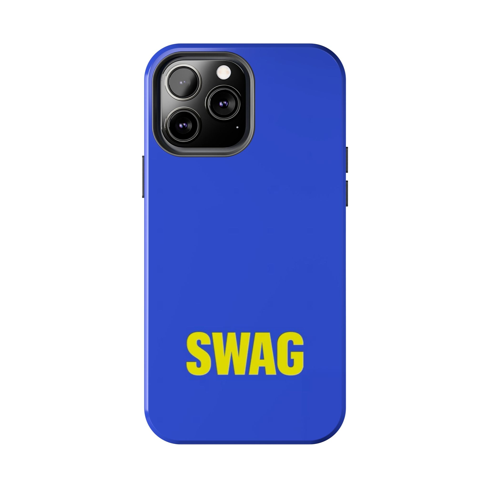 SWAG Blue Tough Phone Case — Bold Protective iPhone Cover