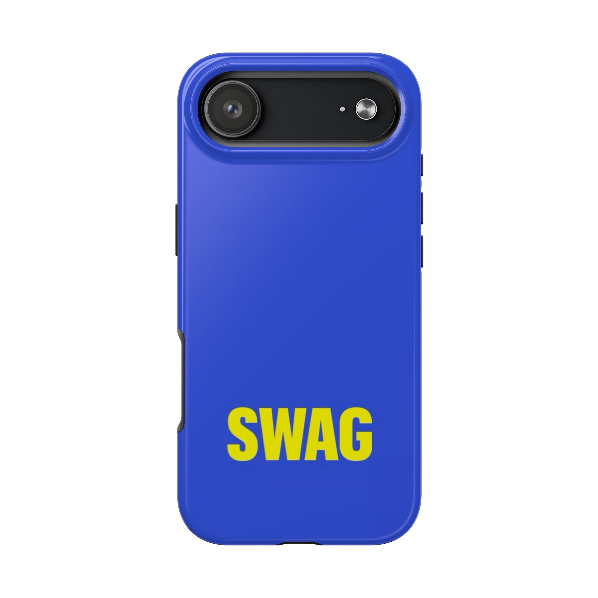 SWAG Blue Tough Phone Case — Bold Protective iPhone Cover