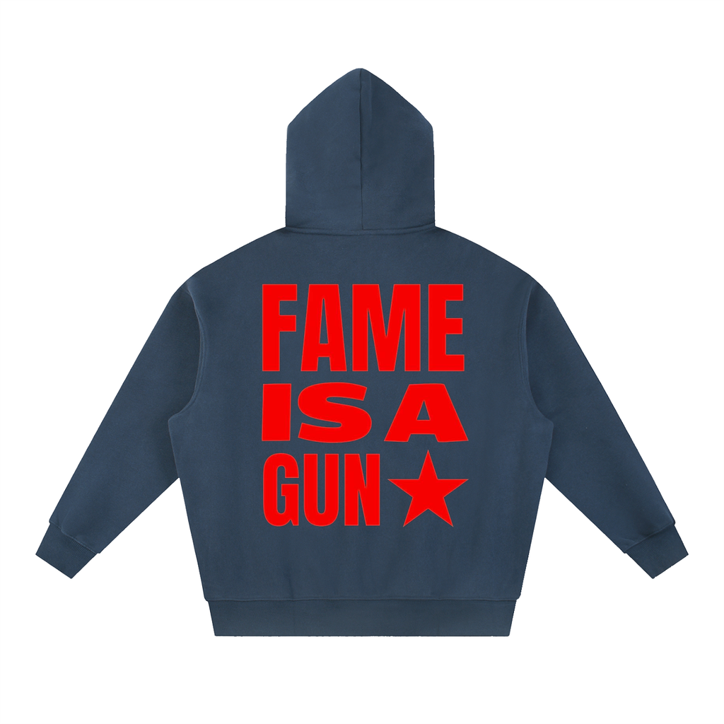 Essential Oversized Boxy Fit Fleece Hoodie