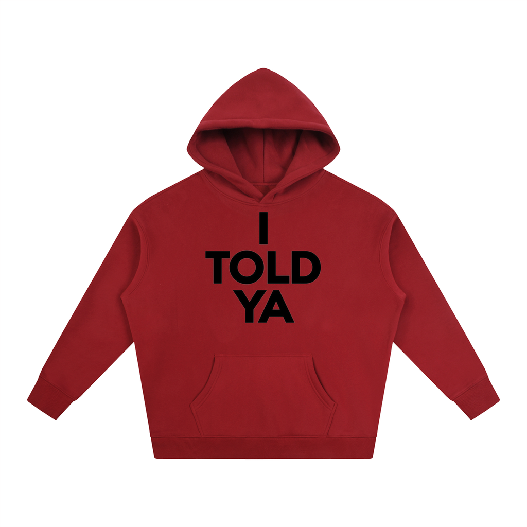 Oversize Fleeced Hoodie