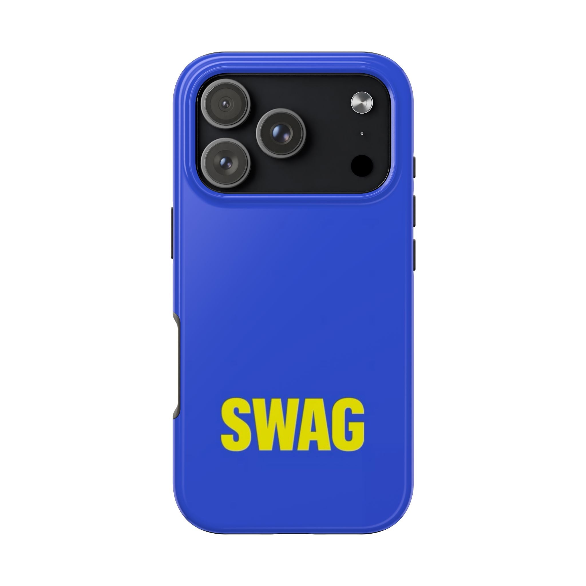 SWAG Blue Tough Phone Case — Bold Protective iPhone Cover