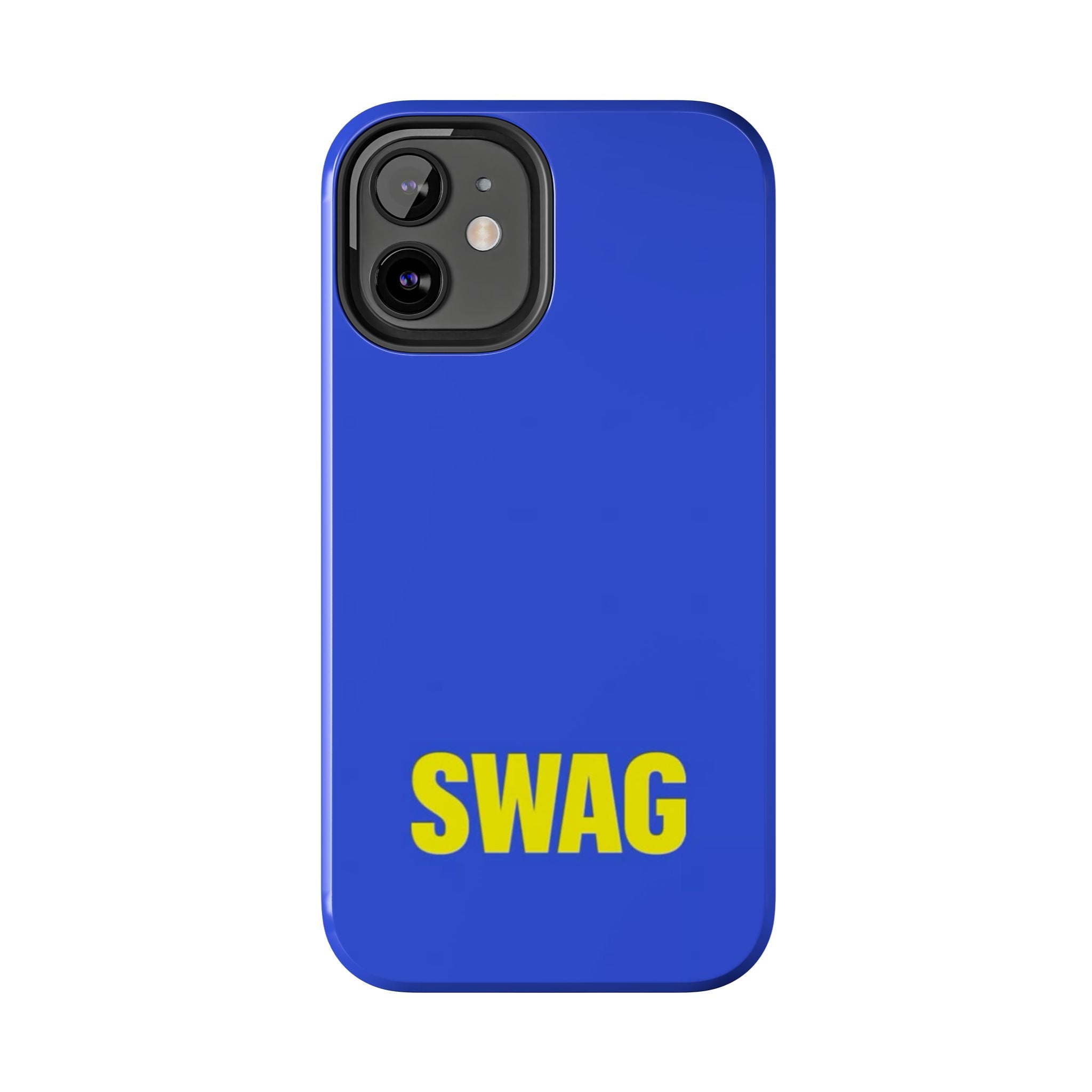 SWAG Blue Tough Phone Case — Bold Protective iPhone Cover