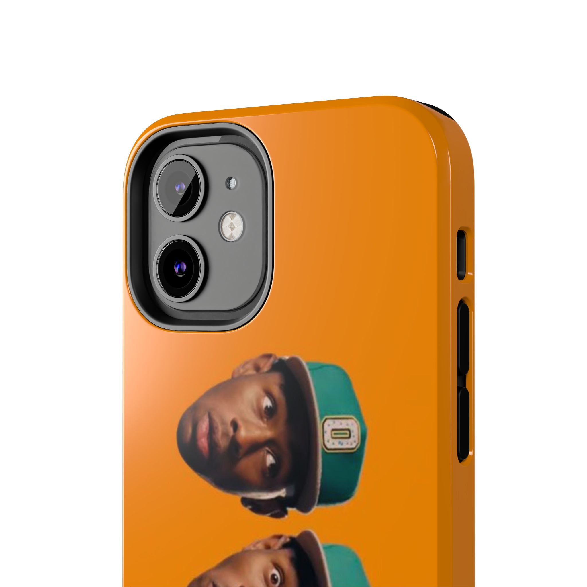 Phone Case — TYLER Triple Portrait Pop Art on Orange