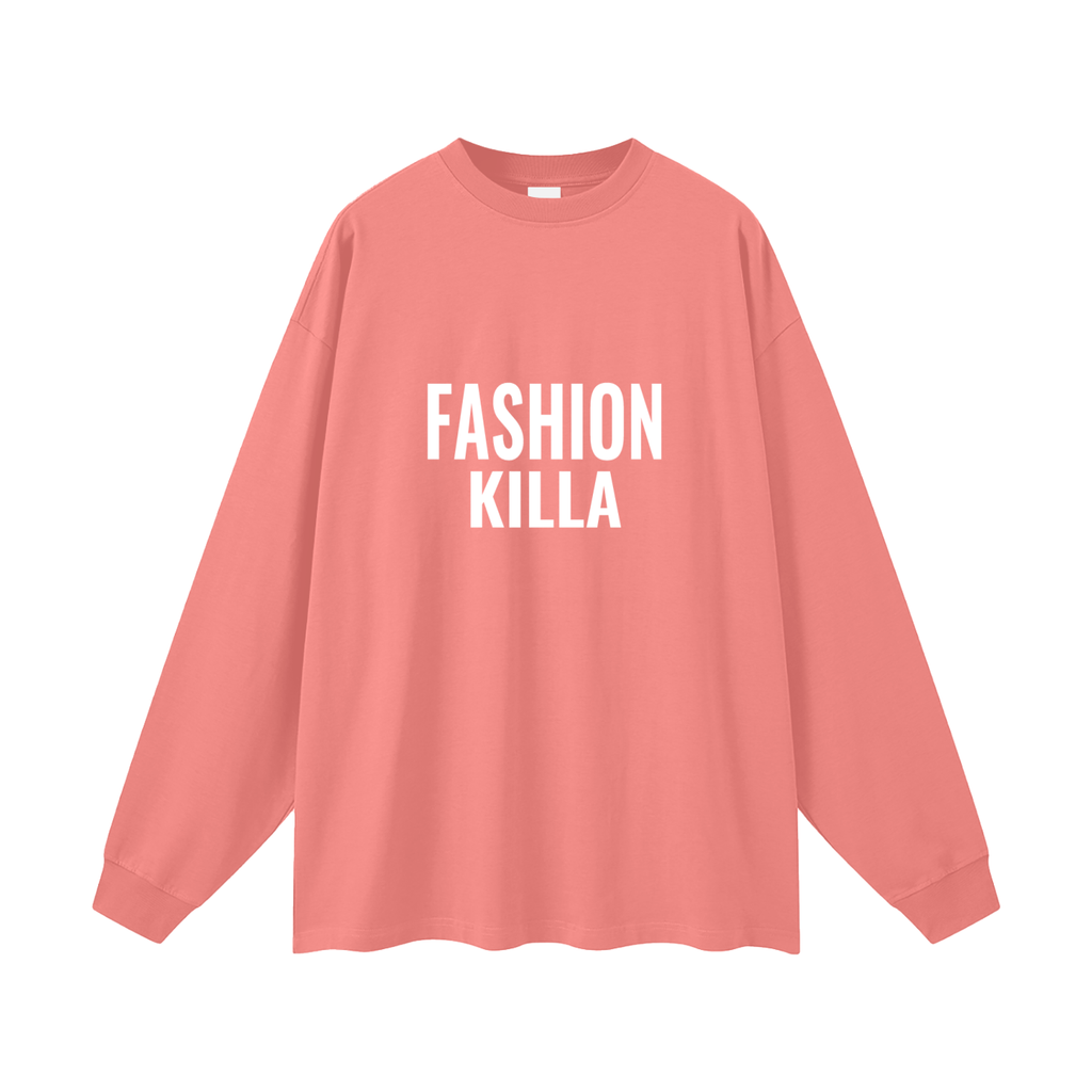 Oversized Unisex Long Sleeve T-Shirt
