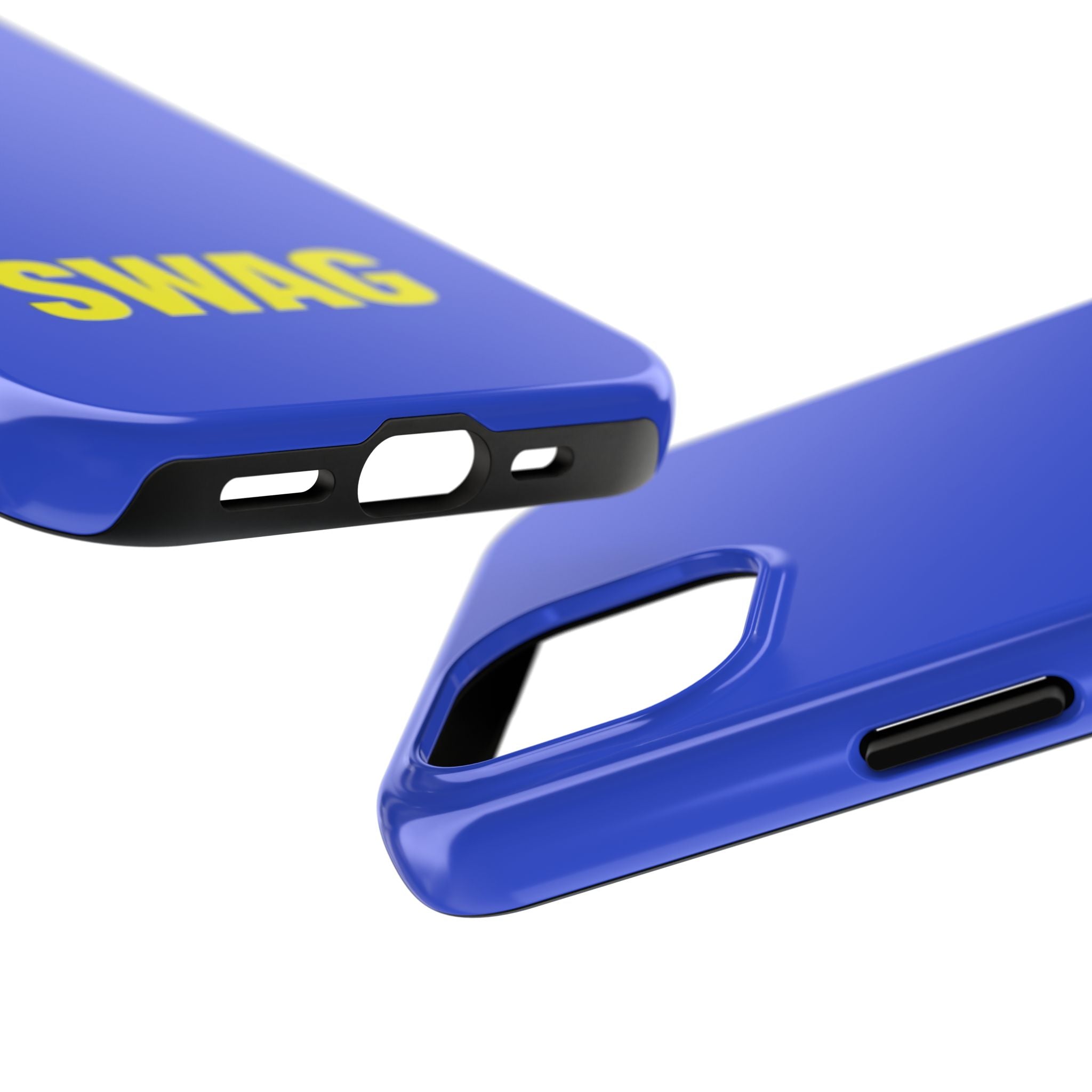 SWAG Blue Tough Phone Case — Bold Protective iPhone Cover