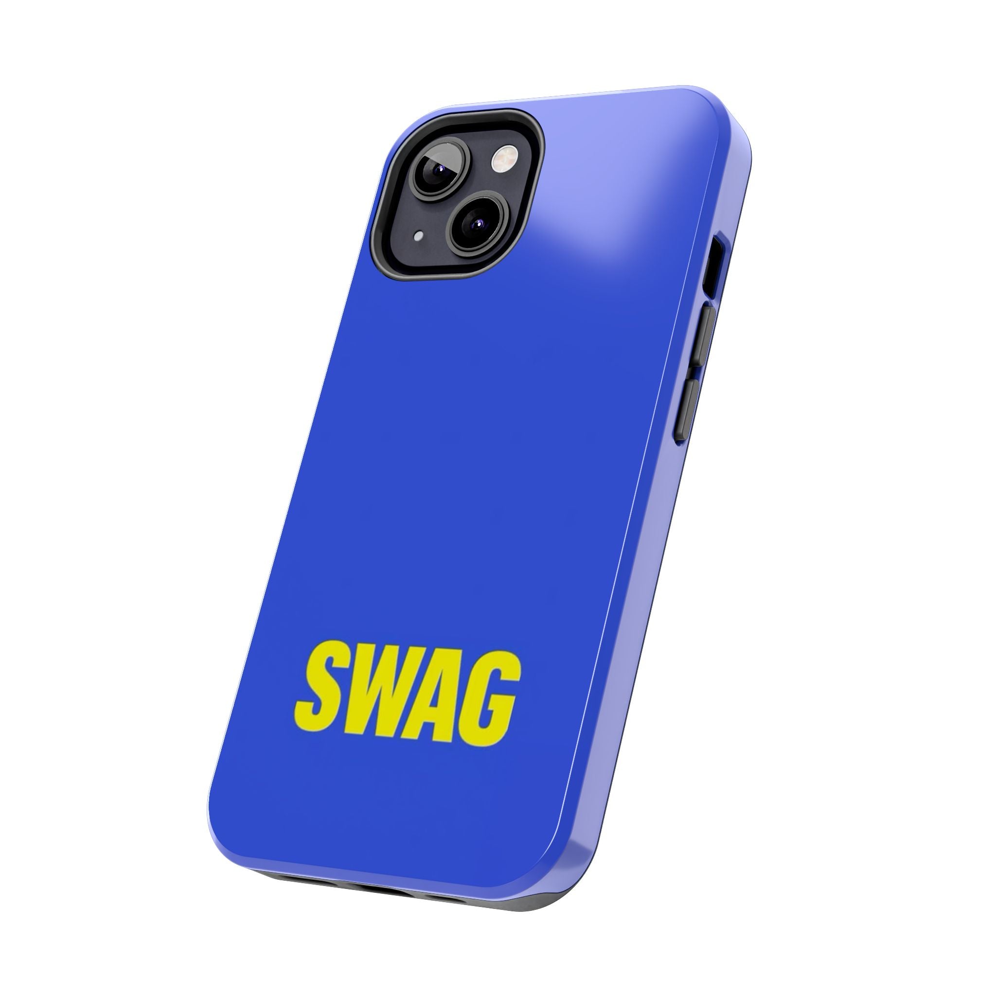 SWAG Blue Tough Phone Case — Bold Protective iPhone Cover