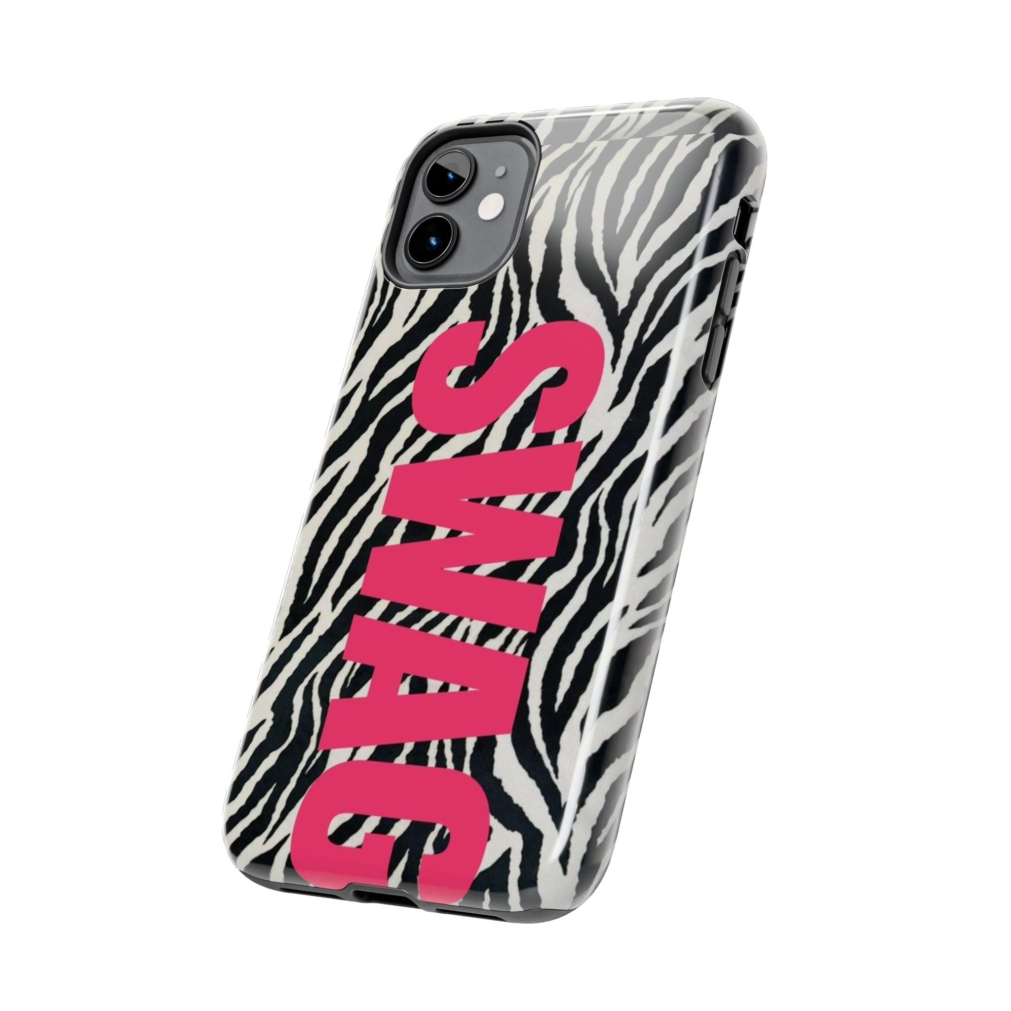 SWAG Zebra Print Phone Case — Tough Protective iPhone Cover