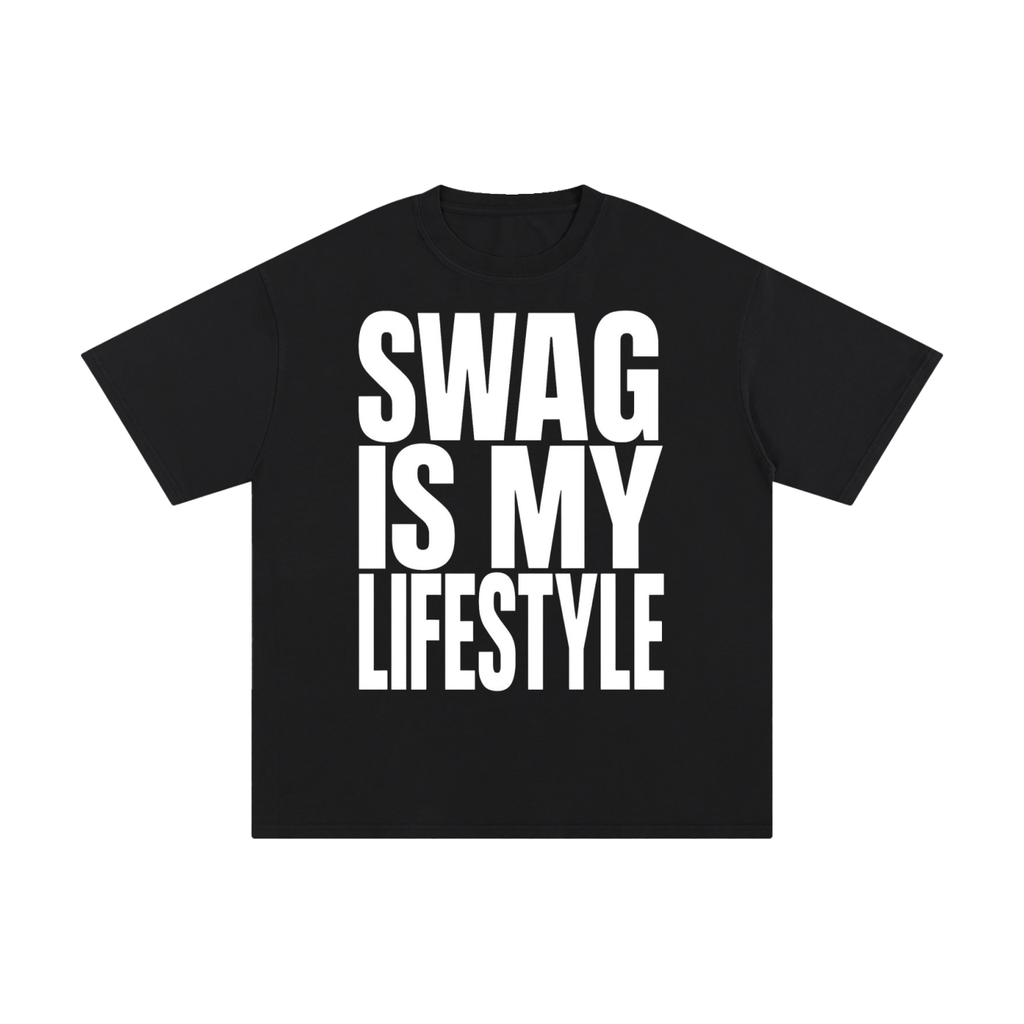 SWAG IS MY LIFESTYLE - Unisex Pure Cotton T-Shirt
