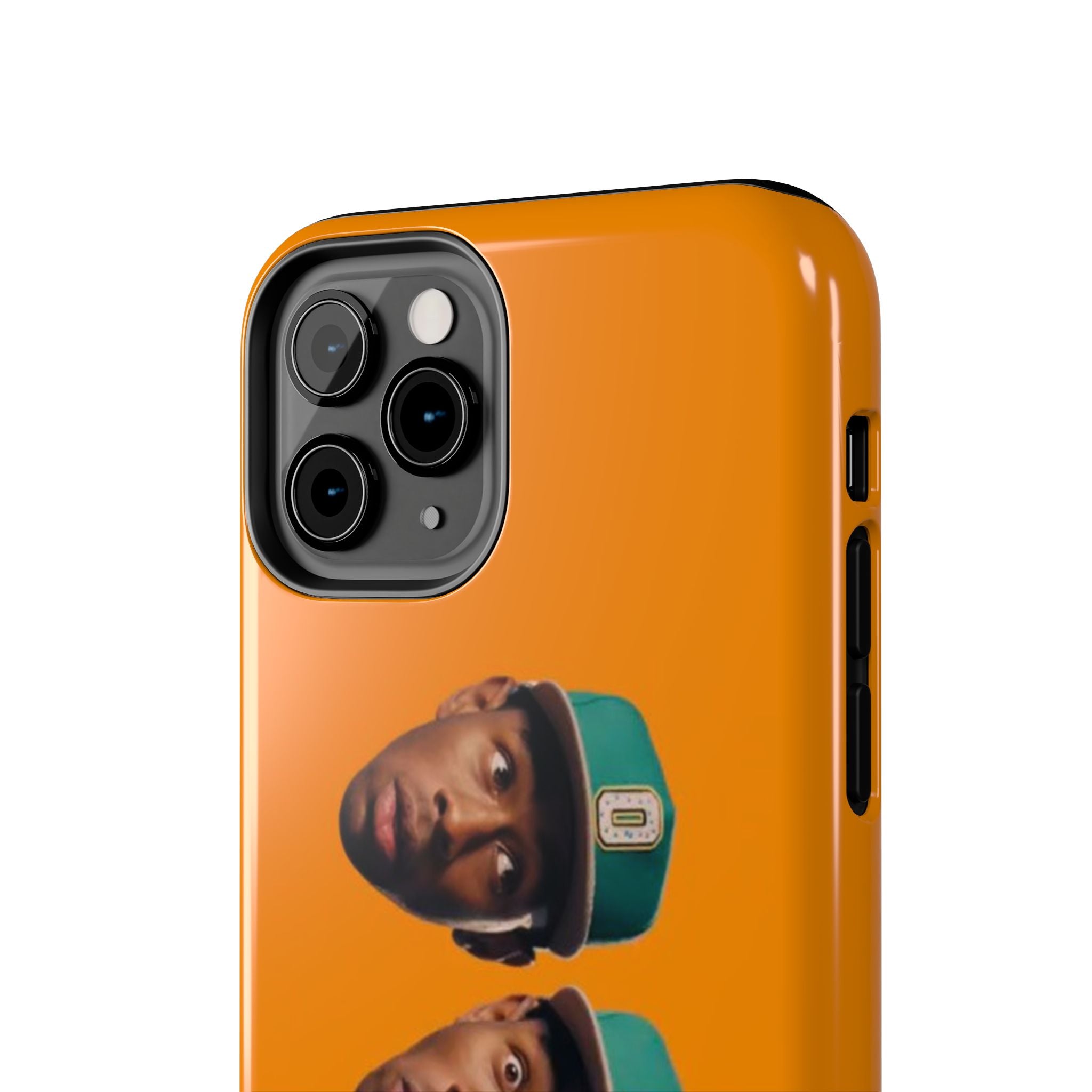 Phone Case — TYLER Triple Portrait Pop Art on Orange