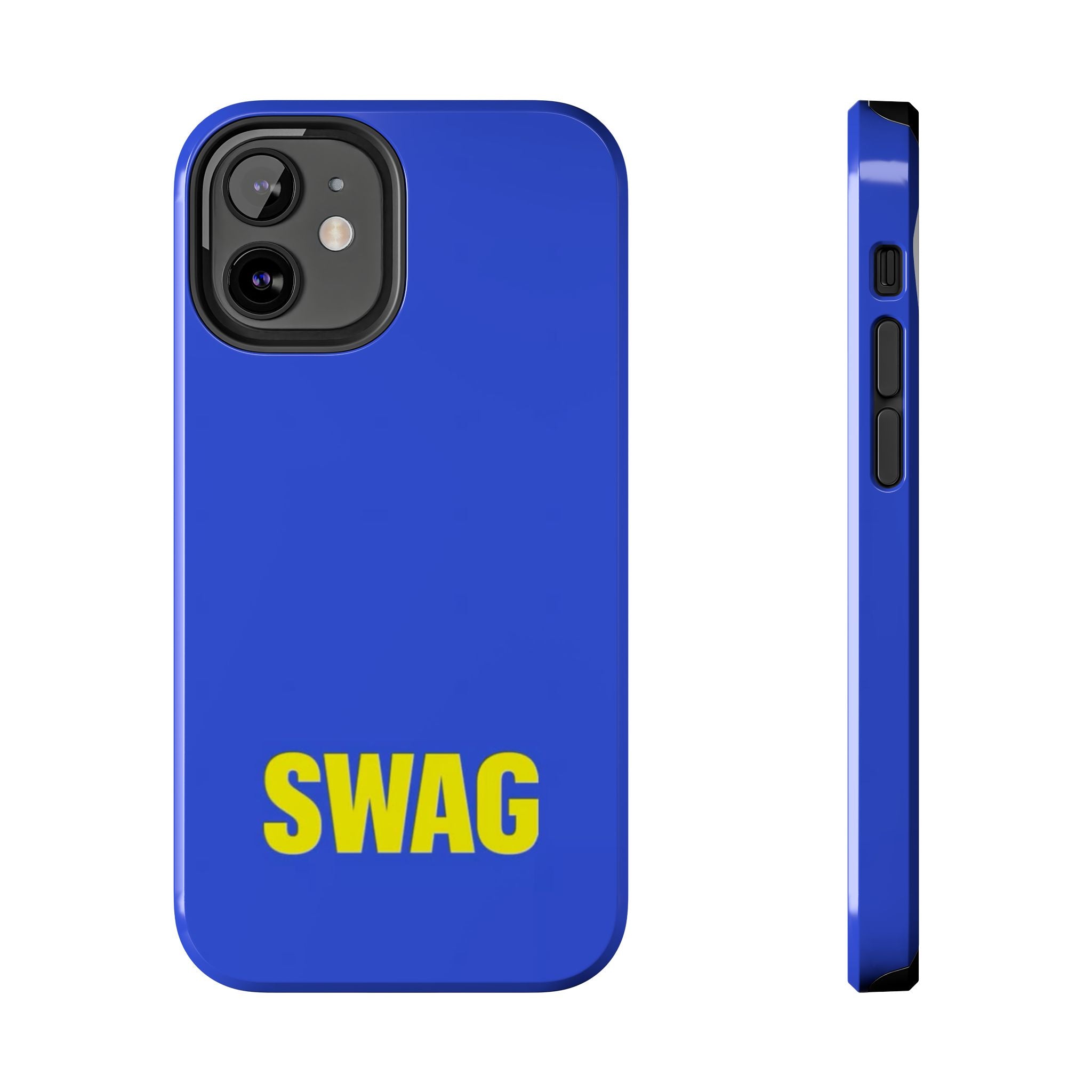SWAG Blue Tough Phone Case — Bold Protective iPhone Cover