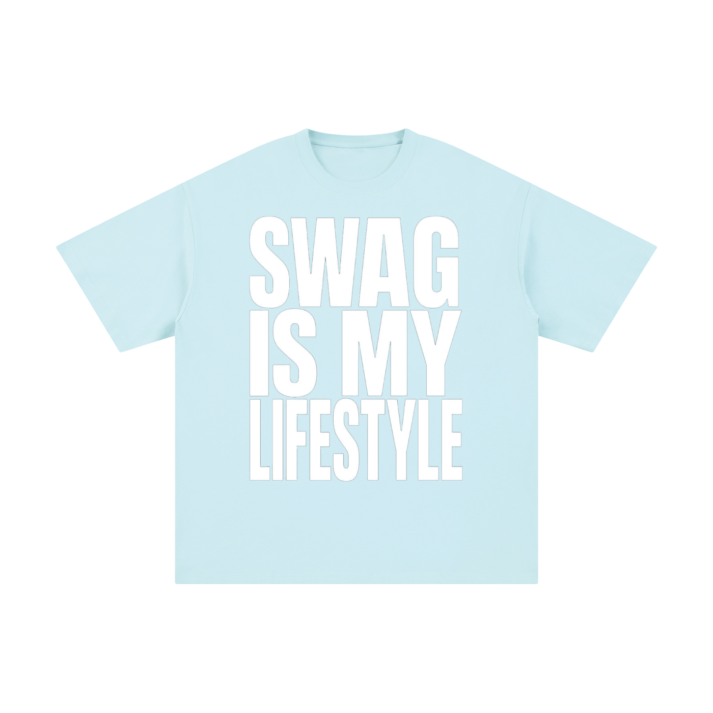 SWAG IS MY LIFESTYLE - Unisex Pure Cotton T-Shirt