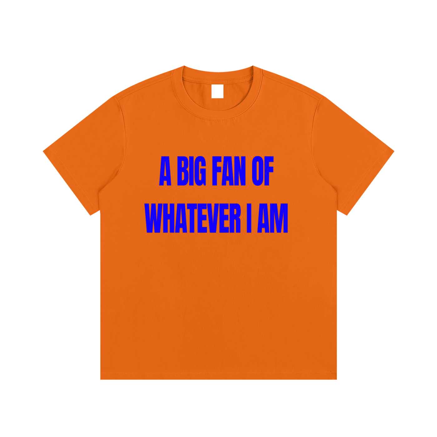 A BIG FAN OF WHATEVER I AM  - Essential Cotton T-Shirt