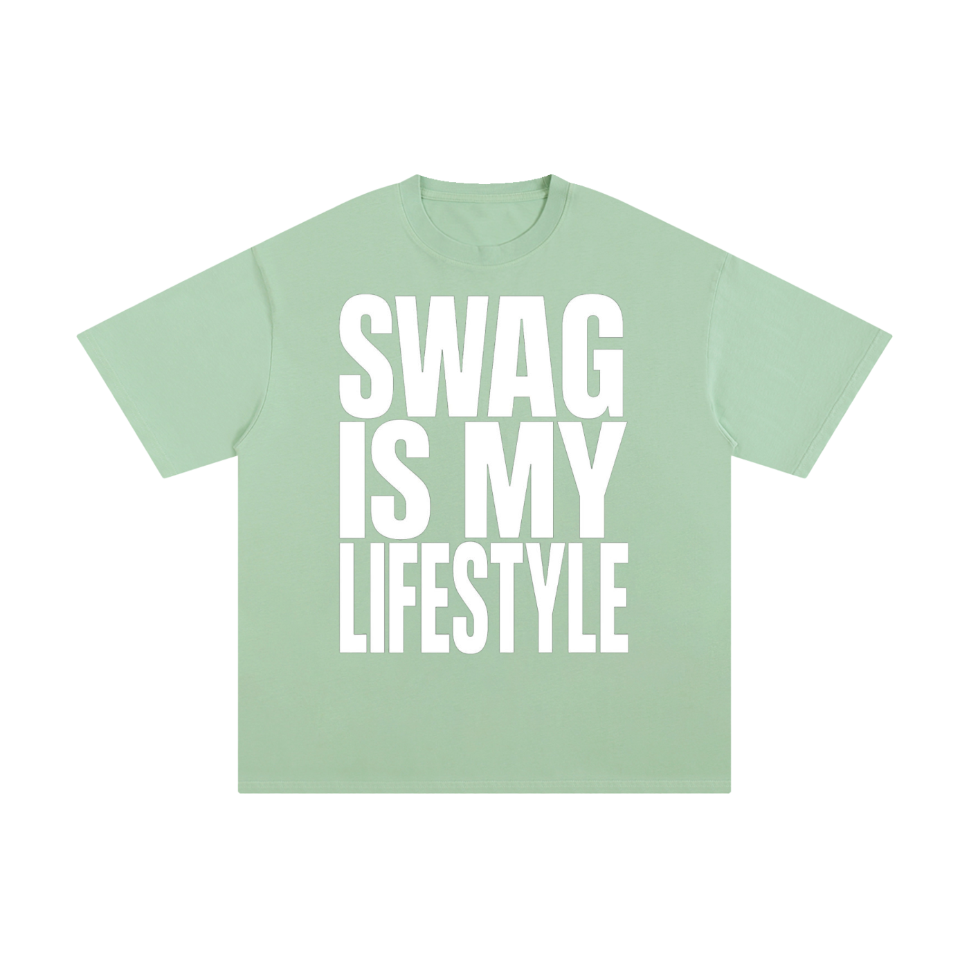 SWAG IS MY LIFESTYLE - Unisex Pure Cotton T-Shirt