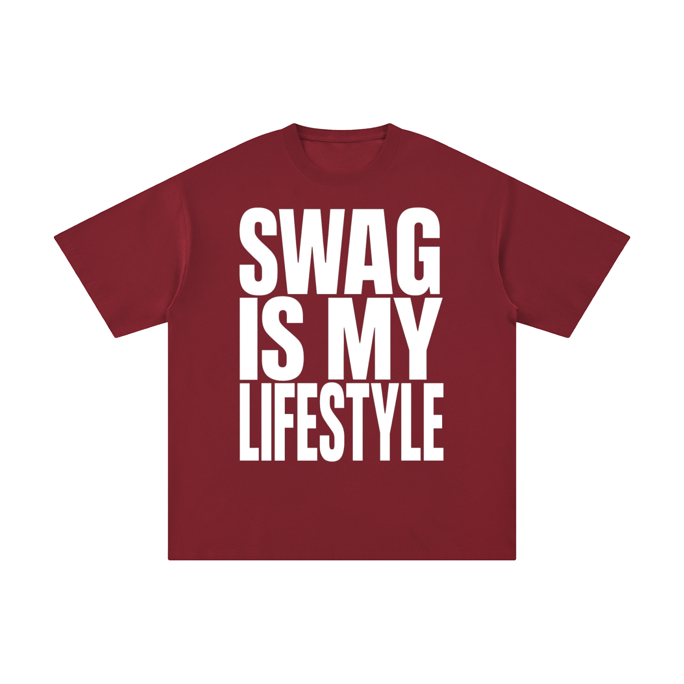 SWAG IS MY LIFESTYLE - Unisex Pure Cotton T-Shirt
