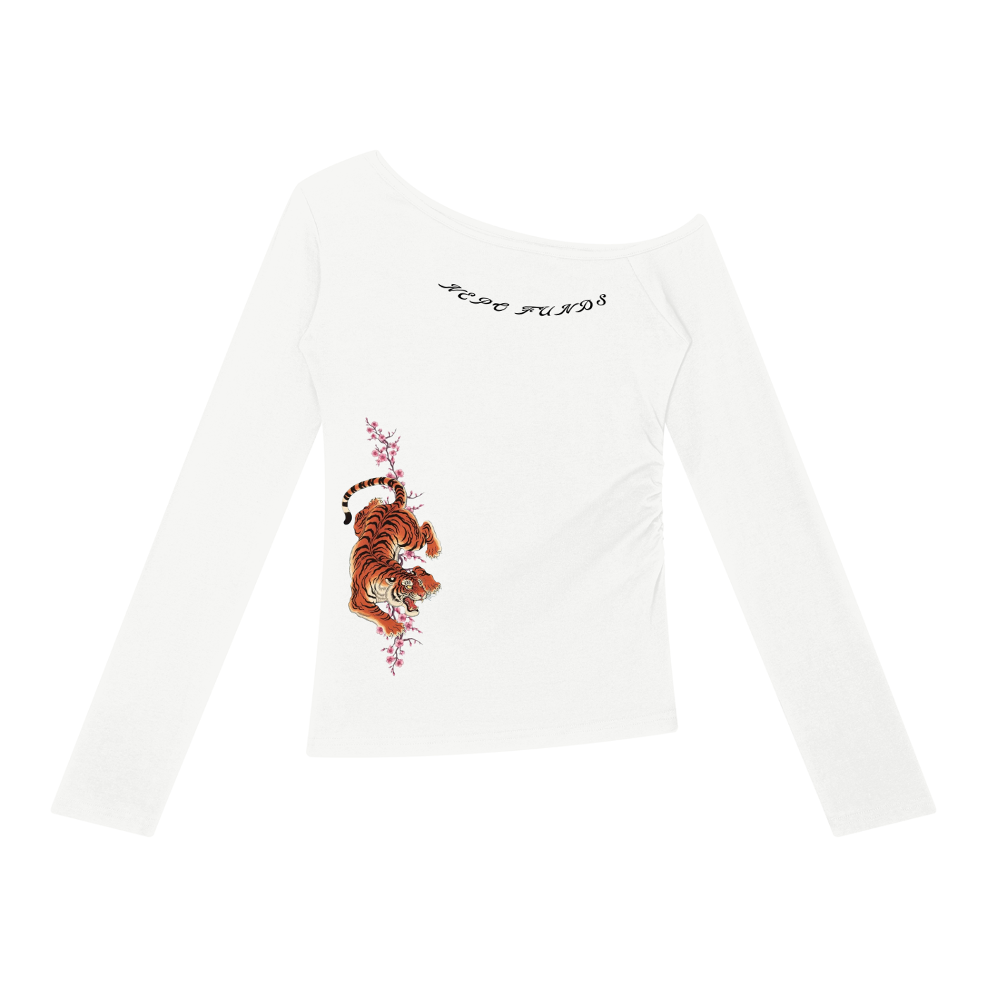 Blossom- Women’s Off-the-Shoulder T-Shirt
