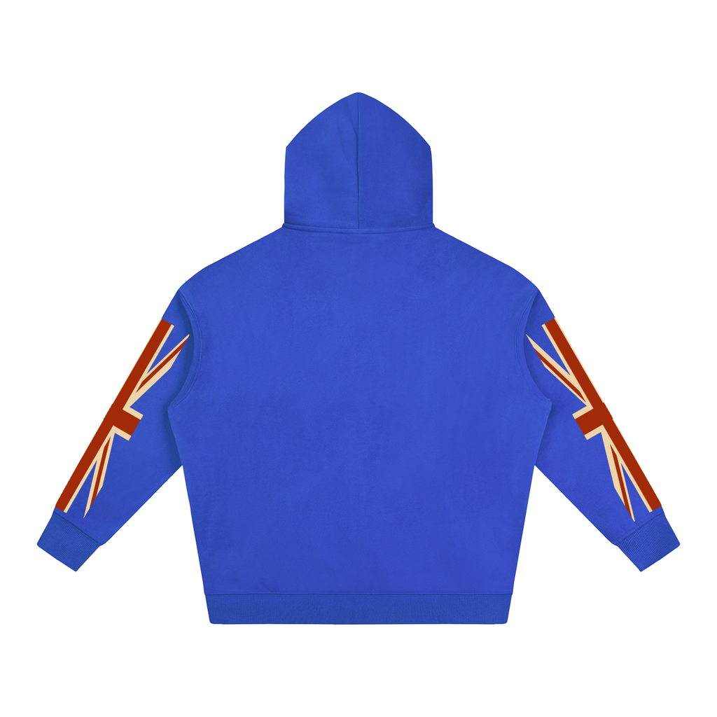 Union Jack - Oversize Fleeced Hoodie